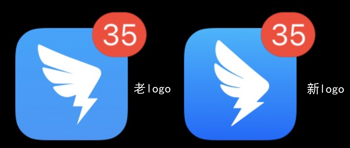 切换页面时钉钉图标不一致?